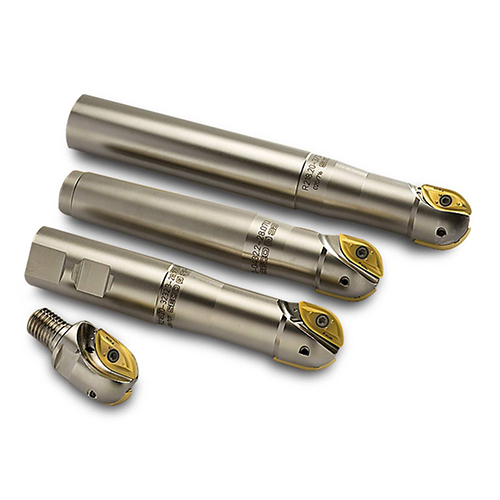 1.2500" Diameter x 1.1024" Depth Of Cut M16 Modular Connection 2-Flute Combimaster Indexable Ball Nose End Mill product photo Front View L