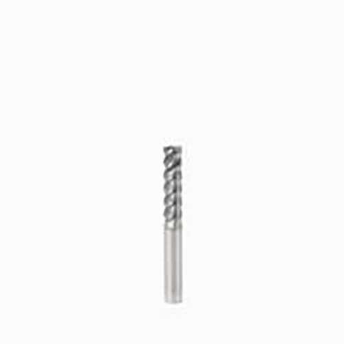 16mm Diameter x 16mm Shank 0.2mm Corner Chamfer 4-Flute Standard Length SIRON-A Coated Carbide Corner Chamfer End Mill product photo Front View L