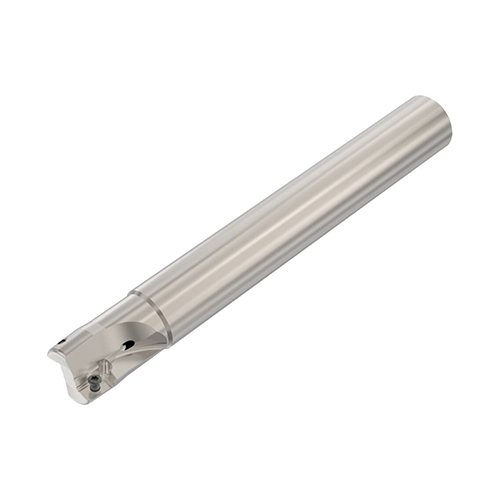 R217.69-00.750-0-10-2A 0.7500" Diameter 2-Flute Coolant Through Indexable Square Shoulder End Mill product photo Front View L