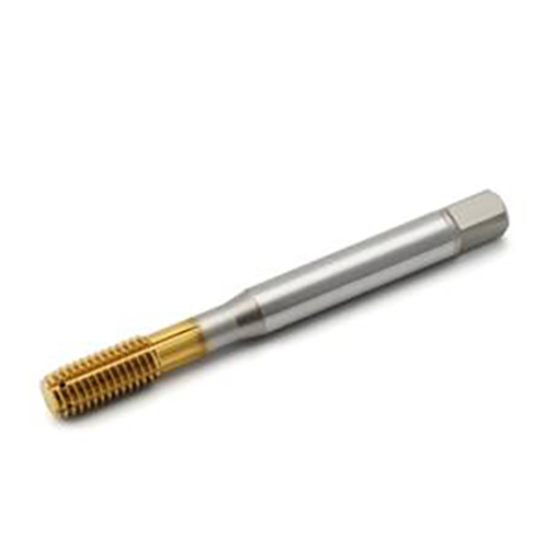 M6x1.0 6HX TiN Coated HSS-E Modified Bottoming Thread Forming Tap product photo Front View L