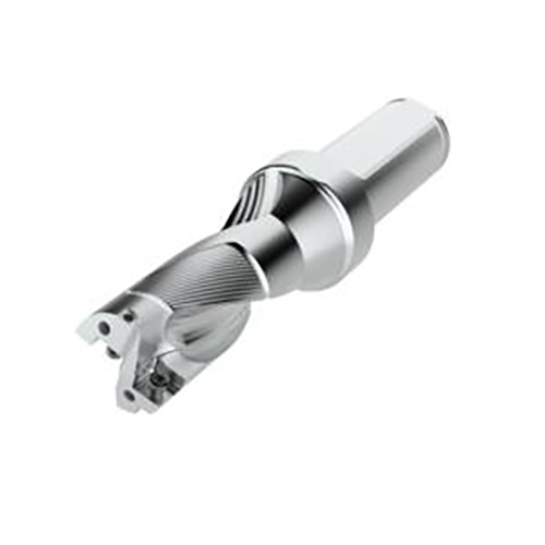 SD522-0766-153-1000R7 0.7660" Diameter Coolant Through 2-Flute Perfomax Indexable Insert Drill product photo Front View L