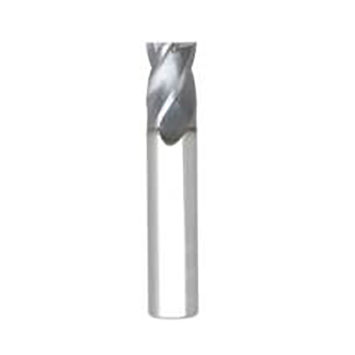 0.8750" Diameter x 0.8750" Shank 4-Flute Standard AlTiN Coated Carbide Square End Mill product photo Front View L