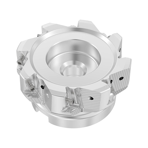 R220.64-04.00-ZO16-8A 4.0000" Diameter Coolant Through Indexable Square Shoulder Face Mill product photo Front View L