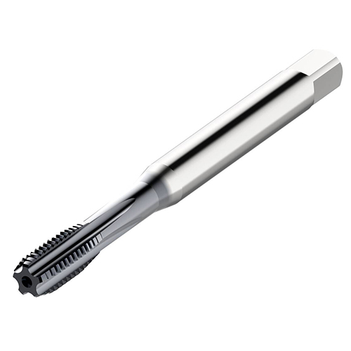 M6x1.0 6HX TiAlN Coated HSS-E-PM Spiral Flute Modified Bottoming Tap product photo Front View L
