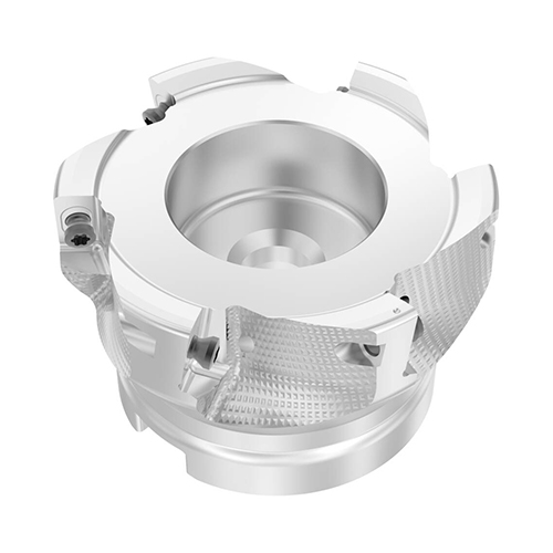R220.69-03.00-XO16-6A 3.0000" Diameter Coolant Through Indexable Square Shoulder Face Mill product photo Front View L