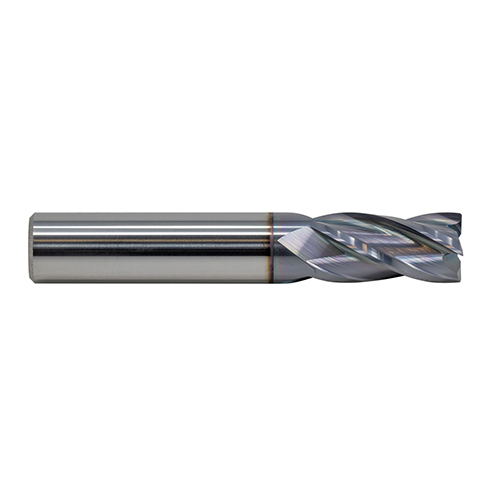 1" 4-Flute 0.090" Radius TiAlN Coated Solid Carbide End Mill product photo