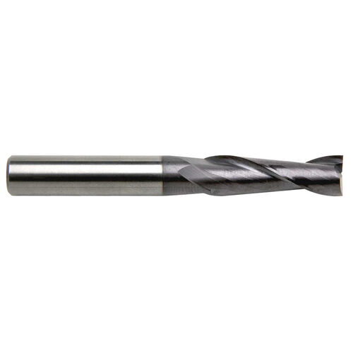 3/4" Diameter x 3/4" Shank 2-Flute Long Length Yellow Series Carbide End Mill product photo Front View L