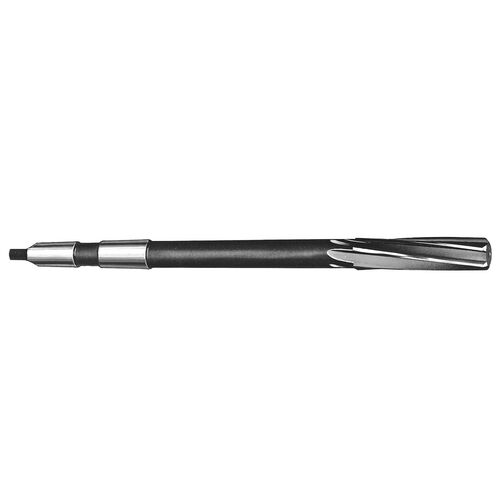 17/32" MT1 Spiral Flute Taper Shank H.S.S. Chucking Reamer product photo Front View L