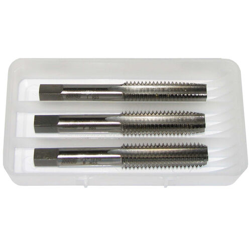 1/2"-20 UNF 3pc H.S.S. Hand Tap Set product photo Front View L
