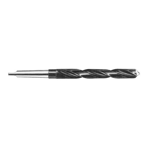 1-45/64" MT4 Smaller Shank H.S.S. Taper Shank Drill Bit product photo Front View L