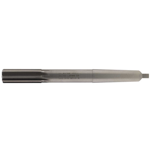 1-1/16" MT3 Straight Flute Taper Shank H.S.S. Chucking Reamer product photo Front View L