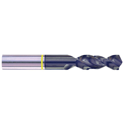 9.70mm High Performance Stub Length TiAlN Coated Parabolic HSCO Drill Bit product photo Front View L