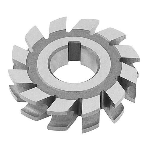 1-3/8" Circle Diameter 4-1/4" x 1-1/4" H.S.S. Concave Cutter product photo Front View L