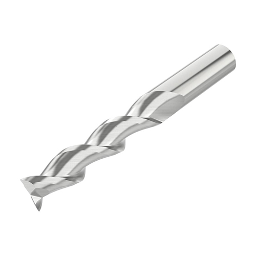 0.7500" Diameter x 0.7500" Shank 2-Flute Long Uncoated Carbide Square End Mill product photo Front View L