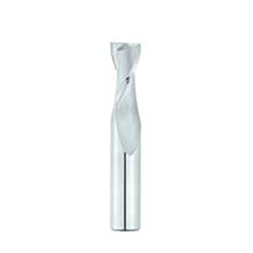 0.3750" Diameter x 0.3750" Shank 2-Flute Extra Long Uncoated Carbide Square End Mill product photo Front View L