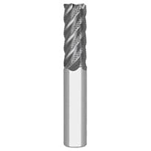 3/4" Diameter x 3/4" Shank 5-Flute Short AlTiN Coated Carbide Roughing End Mill product photo Front View L