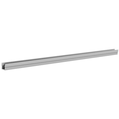 20" Long Length x 1.00" Wide Uniforce Channel Stock For Wedge Clamp product photo Front View L