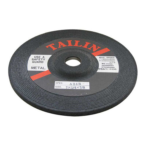 A24R2G 5" x 1/4" x 7/8" Depressed Centre Disc For Steel product photo Front View L