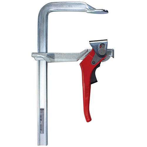 12" Maximum Capacity Sliding Arm Clamp With 5.5" Throat Depth, 2800lbs Clamping Force product photo Front View L