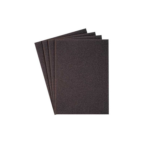 9" x 11" Abrasive Cloth, 80 Grit Brown AlOx KL385JF product photo Front View L
