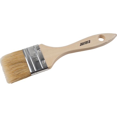 2" AP200 Series Paint Brush, White China, Wood Handle product photo Front View L