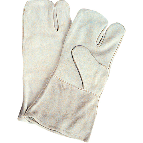 Welders' Standard Quality One-Finger Welding Mitts, Size Large product photo Front View L