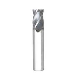 0.1250" Diameter x 0.1250" Shank 4-Flute Short AlTiN Coated Carbide Square End Mill product photo