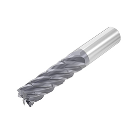 3/4" Diameter x 3/4" Shank 6-Flute Standard Length AlTiN Coated Carbide Roughing End Mill product photo