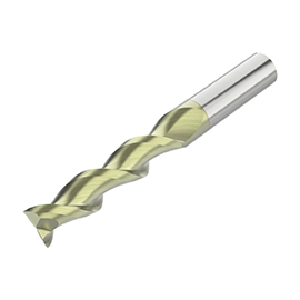 0.3750" Diameter x 0.3750" Shank 2-Flute Long ANF Coated Carbide Square End Mill product photo