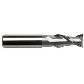1" Diameter x 1" Shank 2-Flute Aluminum Green Series Carbide End Mill - 6" Overall Length product photo