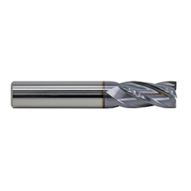 5/8 4-Flute 0.090" Radius TiAlN Coated Solid Carbide End Mill product photo