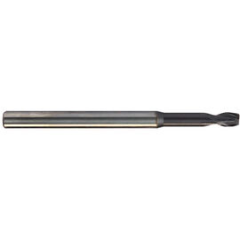 3.5mm Diameter x 6mm Shank 1.0mm Radius 2-Flute Short Length Long Reach Corner Radius Premium Carbide End Mill product photo