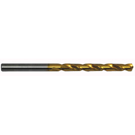 9/64" General Purpose TiN Coated H.S.S. Jobber Length Drill Bit product photo