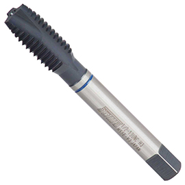 M22x1.5 Blue Ring 3-Flute HSSE-V3 Spiral Point Tap product photo