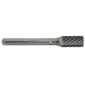 3/4" SA-7 Double Cut Square End Cylindrical Non-Endcutting Carbide Burr product photo