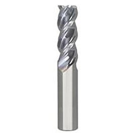 0.7500" Diameter x 0.7500" Shank 3-Flute Extra Long TiCN Coated Carbide Square End Mill product photo