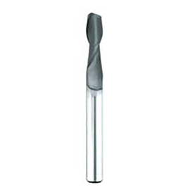 0.2500" Diameter x 0.2500" Shank 2-Flute Standard Diamond CVD Coated Carbide Square End Mill product photo