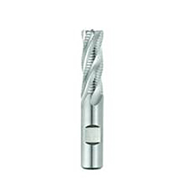 1/2" Diameter x 1/2" Shank 4-Flute Standard TiAlN Coated HSCO Roughing End Mill product photo