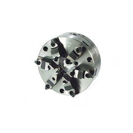 25" 6-Jaw Fine Adjustment Precision Steel Body Scroll Chuck With 2pc Hard Reversible Jaws (Set) product photo