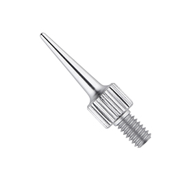 #4-48, 0.016"  Radius, 0.6" Length, Steel Needle Contact Point product photo