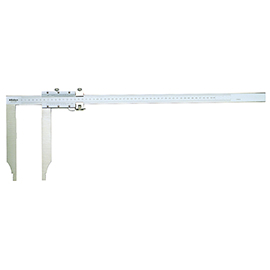 0(0.8)-20" x 0.001" Long-Jaw Vernier Caliper With Fine Adjustment product photo