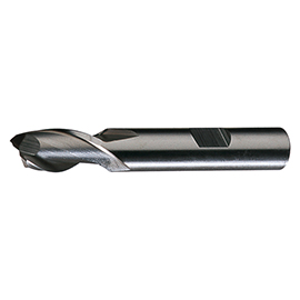 2" Diameter x 3/4" Shank 2-Flute TiCN Coated High Speed Steel Finishing End Mill product photo