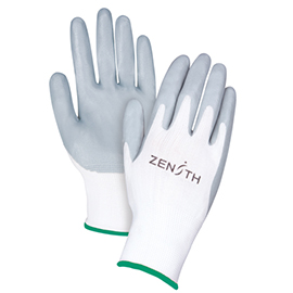 Lightweight Gloves, Medium/8, Foam Nitrile Coating, 13 Gauge, Polyester Shell Pair product photo