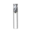 0.1250" Diameter x 0.1250" Shank 4-Flute Stub AlTiN Coated Carbide Square End Mill product photo