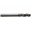 1" Diameter 3-Flute Ball Nose Regular Length TiAlN Coated Carbide End Mill product photo