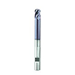 0.3125" Diameter x 0.3125" Shank 4-Flute Stub Length AlTiN Coated Carbide Ball Nose End Mill product photo