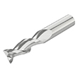 1/2" Diameter x 1/2" Shank 2-Flute Standard Length Uncoated Carbide End Mill product photo
