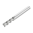1/4" Diameter x 1/4" Shank 3-Flute Extra Long Length Uncoated Carbide End Mill product photo