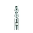 0.7500" Diameter x 0.7500" Shank 4-Flute Extra Long Uncoated HSCO Square End Mill product photo
