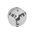 5" DIN-4 3-Jaw Precision Steel Body Scroll Chuck With Hard Solid Jaws (Set) product photo